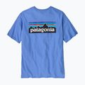 Férfi Patagonia P-6 Logo Responsibili-Tee bőséges kék 4