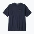Férfi Patagonia P-6 Logo Responsibili-Tee új tengerészkék póló 3