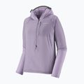 Női trekking pulóver Patagonia Airshed Pro Pullover beton lila