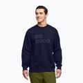 Férfi Cotopaxi Do Good Crew Sweatshirt tengerészeti