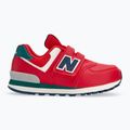 Gyermek cipő New Balance 574's V1 piros 2