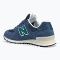 New Balance 574 V2-es V2-es tengerészgyalogos/zöld cipők 3