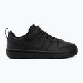 Nike Court Borough Low Recraft gyermekcipő fekete/fekete/fekete/fekete 2
