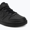 Nike Court Borough Low Recraft gyermekcipő fekete/fekete/fekete/fekete 7