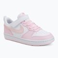 Gyerekcipők Nike Court Borough Low Recraft white/pink foam