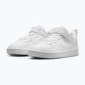 Gyerekcipők Nike Court Borough Low Recraft white/white/white 3