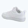 Gyerekcipők Nike Court Borough Low Recraft white/white/white 3