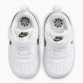 Gyermekcipő Nike Court Borough Low Recraft white/black 4