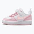 Gyermekcipő Nike Court Borough Low Recraft white/pink foam 2