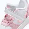 Gyermekcipő Nike Court Borough Low Recraft white/pink foam 6