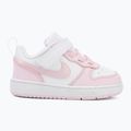 Gyermekcipő Nike Court Borough Low Recraft white/pink foam 2
