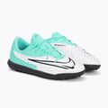 Gyermek focicipő Nike JR Phantom GX Club TF hyper turquoise/fuchsia dream/white/black 4