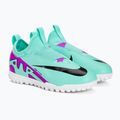 Gyermek focicipő Nike Jr Mercurial Vapor 15 Academy TF hyper turquoise/black/ white/fuchsia dream 4