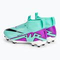 Gyermek focicipő Nike Jr Zoom Mercurial Superfly 9 Academy FG/MG hyper turquoise/black/ white/fuchsia dream 3