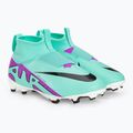 Gyermek focicipő Nike Jr Zoom Mercurial Superfly 9 Academy FG/MG hyper turquoise/black/ white/fuchsia dream 4