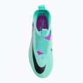 Gyermek focicipő Nike Jr Zoom Mercurial Superfly 9 Academy FG/MG hyper turquoise/black/ white/fuchsia dream 6