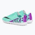 Gyermek focicipő Nike Jr Mercurial Vapor 15 Club TF hyper turquoise/black/ white/fuchsia dream 3