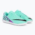 Gyermek focicipő Nike Jr Mercurial Vapor 15 Club TF hyper turquoise/black/ white/fuchsia dream 4