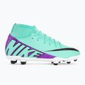 Gyermek focicipő Nike Jr Mercurial Superfly 9 Club FG/MG hyper turquoise/black/ white/fuchsia dream 2