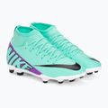 Gyermek focicipő Nike Jr Mercurial Superfly 9 Club FG/MG hyper turquoise/black/ white/fuchsia dream 4