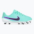 Gyermek focicipő Nike Jr Legend 10 Academy FG/MG hyper turquoise/fuchsia dream/black 2