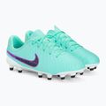 Gyermek focicipő Nike Jr Legend 10 Academy FG/MG hyper turquoise/fuchsia dream/black 4