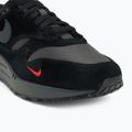 Férfi Nike Air Max 1 cipő black/university red/anthracite 7