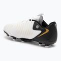 Nike Phantom GX II Academy FG/MG Junior fehér/metálarany érme/fekete gyermek focicipő 3