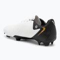 Nike Phantom GX II Academy FG/MG futballcipő fehér / metál arany érme / fekete 3