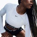Női edző hosszú ujjú felső Nike Pro 365 Dri-Fit white/black 4