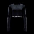 Női hosszú ujjú edzőfelső Nike Pro 365 Dri-Fit black/white 5