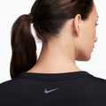 Női edzőpóló Nike One Fitted Dri-Fit Cropped Top fekete 5