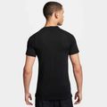 Férfi edzőpóló Nike Flex Rep Dri-Fit fekete/fehér 3