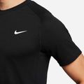 Férfi edzőpóló Nike Flex Rep Dri-Fit fekete/fehér 6