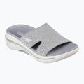 Női papucs SKECHERS Go Walk Arch Fit Sandal Joyful gray 8