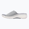 Női papucs SKECHERS Go Walk Arch Fit Sandal Joyful gray 10