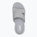 Női papucs SKECHERS Go Walk Arch Fit Sandal Joyful gray 11