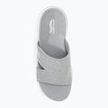 Női papucs SKECHERS Go Walk Arch Fit Sandal Joyful gray 5