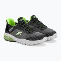 SKECHERS Slip-ins Razor Air Hyper-Brisk gyermek tornacipő szén/fekete színben 4