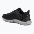 SKECHERS Track Broader férfi cipő fekete/szürke 3