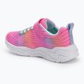 SKECHERS gyermek cipő S-Lights Wavy Beams rózsaszín/multi 2