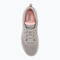Női SKECHERS Go Walk Flex Caley taupe/rózsaszín cipő 5