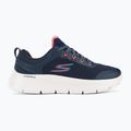 Női SKECHERS Go Walk Flex Caley navy/fehér/korall cipő 2