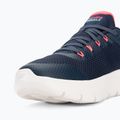 Női SKECHERS Go Walk Flex Caley navy/fehér/korall cipő 9