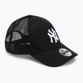 New Era Home Field 9Forty Trucker New York Yankees baseball sapka fekete