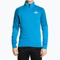 Férfi trekking pulóver The North Face Bolt Polartec skyline blue/adriatic b