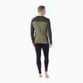 Férfi termoaktív pulóver Smartwool Classic Thermal Merino Base Layer Colorblock Crew Boxed moss 2