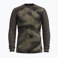 Férfi Smartwool Merino 250 Baselayer Crew dobozos thermo hosszú ujjú északi erdő ködös fenyők 3