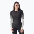 Női termoaktív felső Smartwool Intraknit Thermal Merino Base Layer Pattern Crew fekete