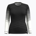 Női termoaktív felső Smartwool Intraknit Thermal Merino Base Layer Pattern Crew fekete 3